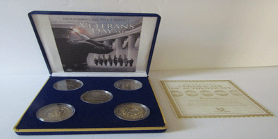 Armed Forces, Air Force, Army, Coast Guard, Marine Corps, Navy Set of 5 (sRHKpvca-001)