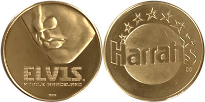 Elvis Face - Mobile Graceland Token (sHAxxxx-001-S1)