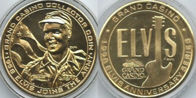 1958 Elvis Joins The Army Token Image (sGDvlms-001-S1)