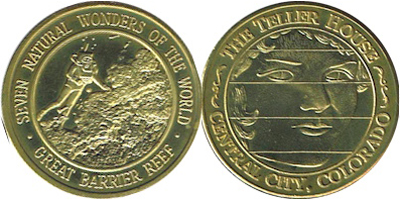 Great Barrier Reef, Australia, Part Reeded Strike Image (THcnco-013)