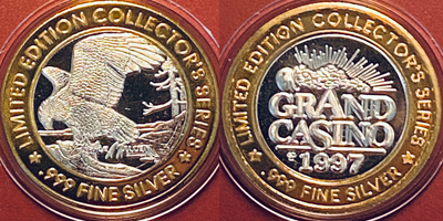 Eagle Wings Open, Signed, 1997 Strike Image (GDvlmn-007)