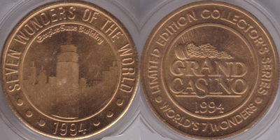 1994 Empire State Building, Part Reeded Strike (GDvlms-002)