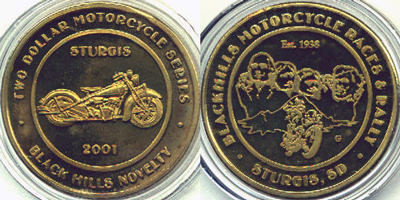 38 Crocker Motorcycle, Sturgis 2001 Strike (SDGsgsd-002)