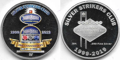 Silver Strike Machine, 20th Anniversary Strike (SSClvnv-017)