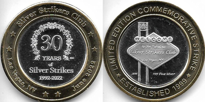 30 Years of Silver Strikes 1992-2022 Strike (SSClvnv-020)