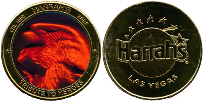 Eagle 2002 Hologram Token (hHAlvnv-002-S2)