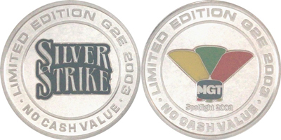Silver Strike, G2E Spotlight 2003 Strike (IGTxxvl-005-V1)