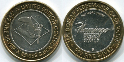 Flamingo Head in Diamond, rotated 90 Right design side Strike (FHkcmo-001-V4)