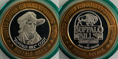 "Buffalo Bill" Cody, Copper Rim Strike (BBprnv-009-V1)