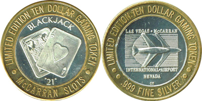 Blackjack, Large Font, Silver Spllash Logo Strike (MAlvnv-005-V4)