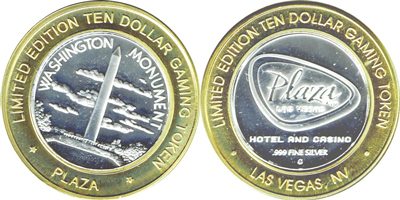 Washington Monument, Logo Lazy Triangle, ERROR, Rotated Die 19 degrees Strike (PLlvnv-064-V1)