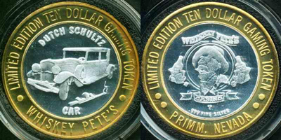 Dutch Schultz Car,, Die Crack, Small GDC Mint Mark Strike (WPprnv-002)