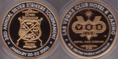 Great Moments Room, 3rd Annual Silver Strikers Tournament Token (SSTlvnv-005)